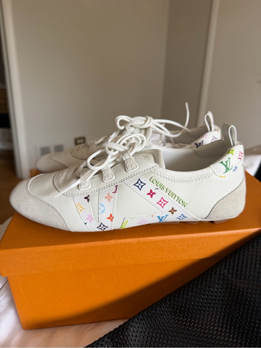 Louis Vuitton LV x TM LV Sneakerina Multicolor Monogram Accents